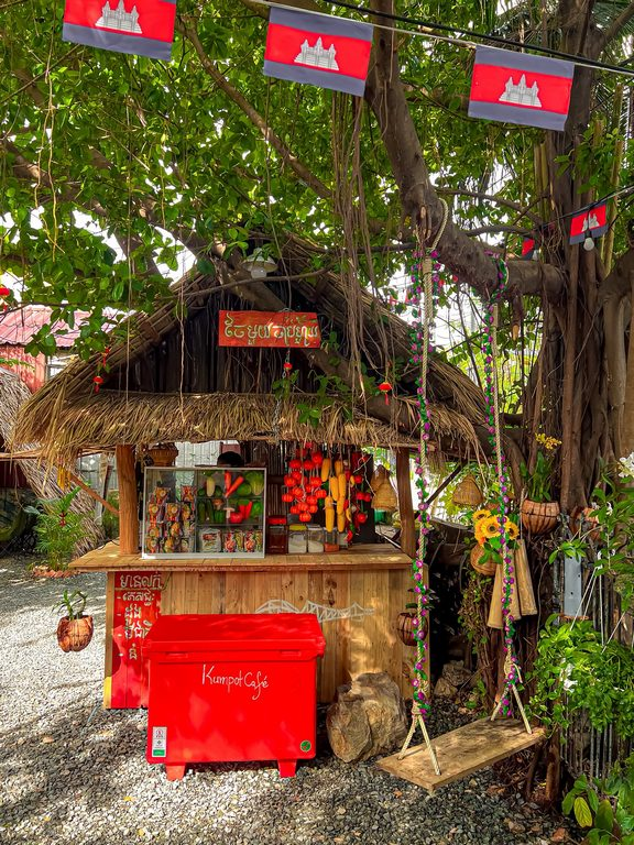 Kumpot Cafe and RC Racetrack in Kampot, Cambodia.