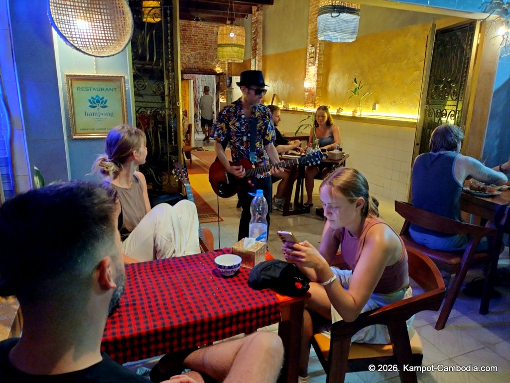 bampong. restaurant in kampot, cambodia