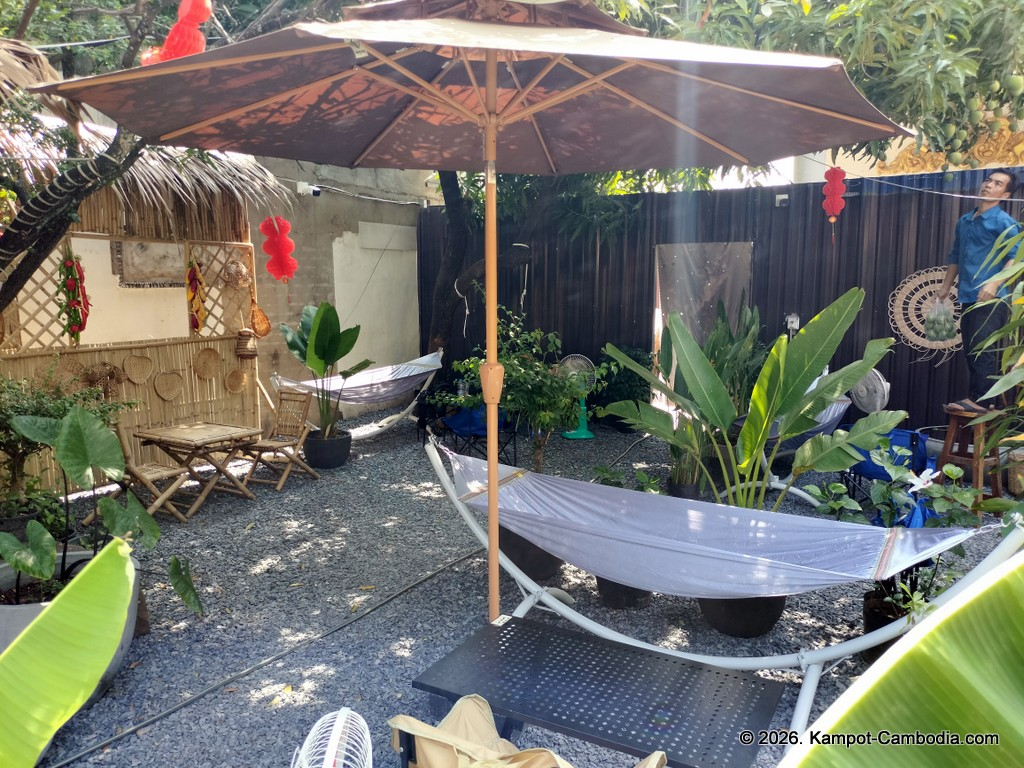 RC Cafe. Outdoor cafe and radio controlled car race track in Kampot, Cambodia