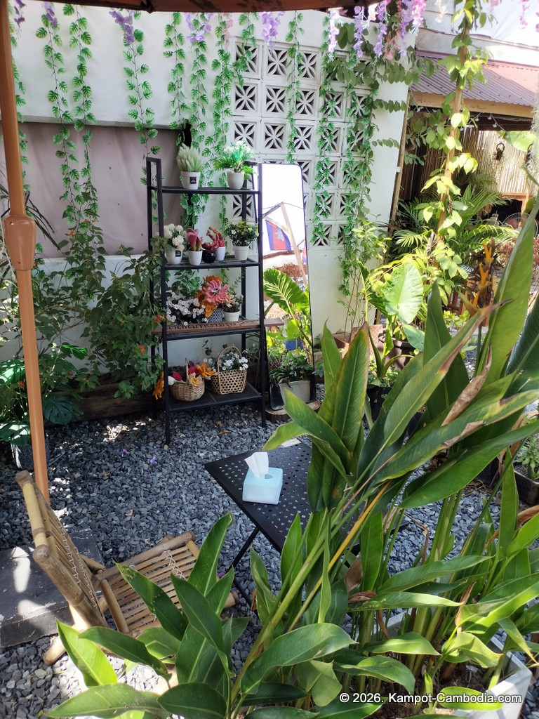 RC Cafe. Outdoor cafe and radio controlled car race track in Kampot, Cambodia