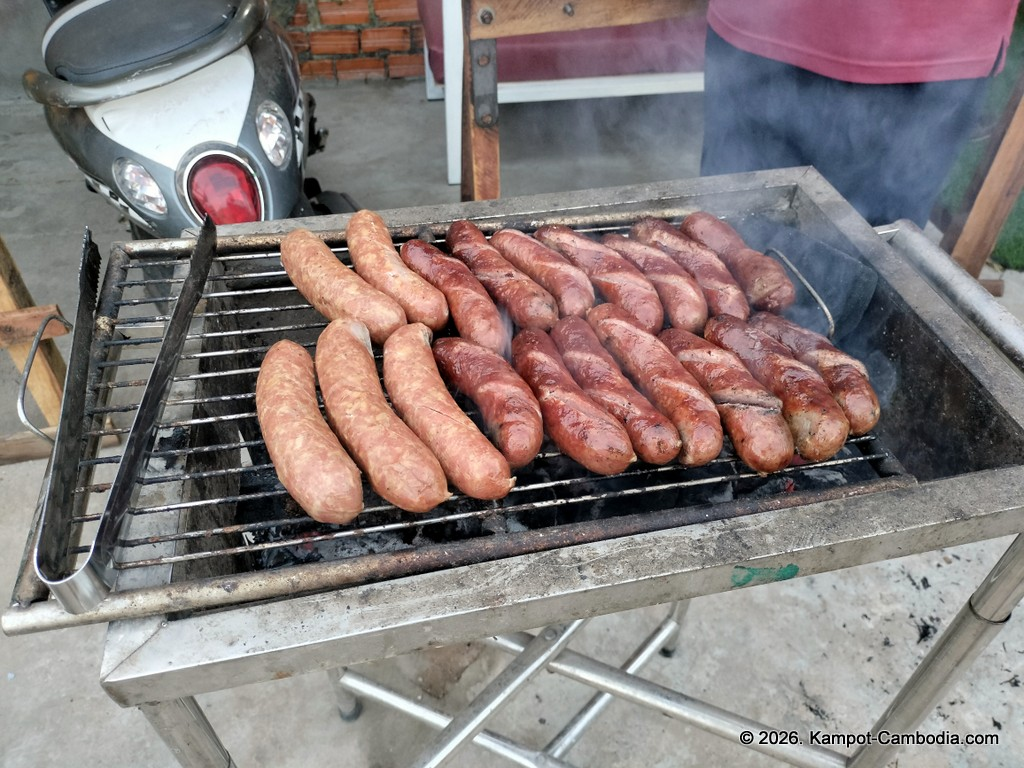 KP Pub Polish restaurant and bar in downtown Kampot, Cambodia.