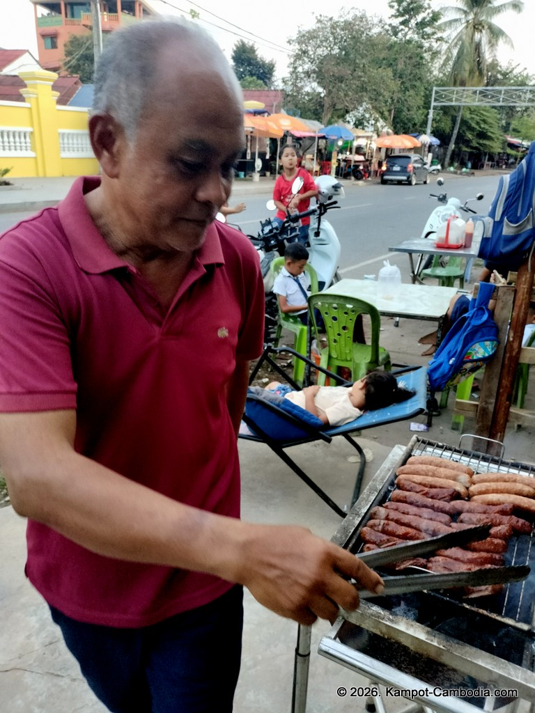 KP Pub Polish restaurant and bar in downtown Kampot, Cambodia.