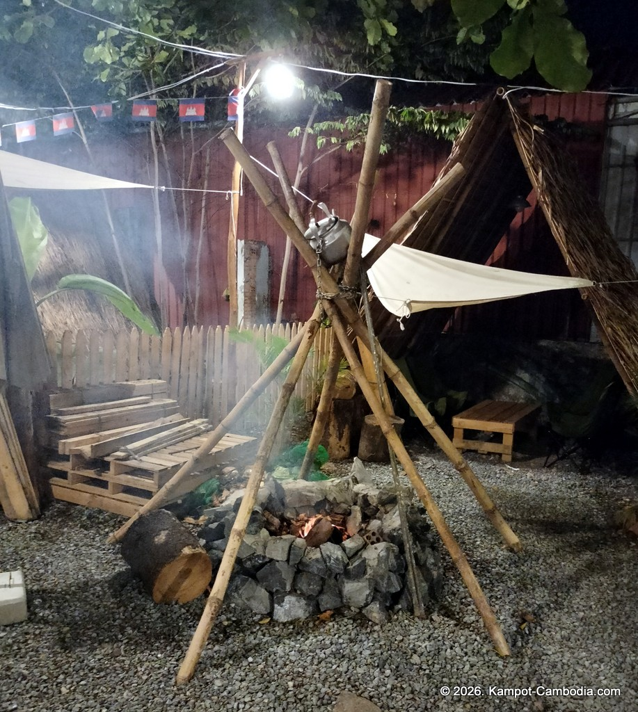 Kumpot Cafe and RC Racetrack in Kampot, Cambodia.