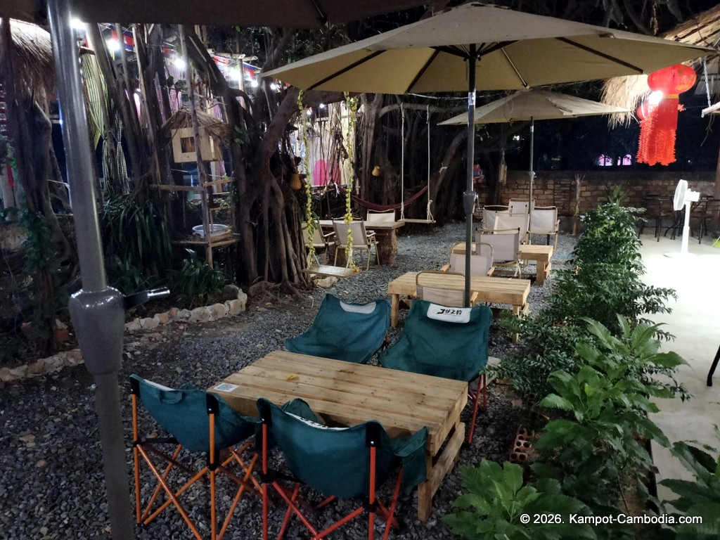 Kumpot Cafe and RC Racetrack in Kampot, Cambodia.