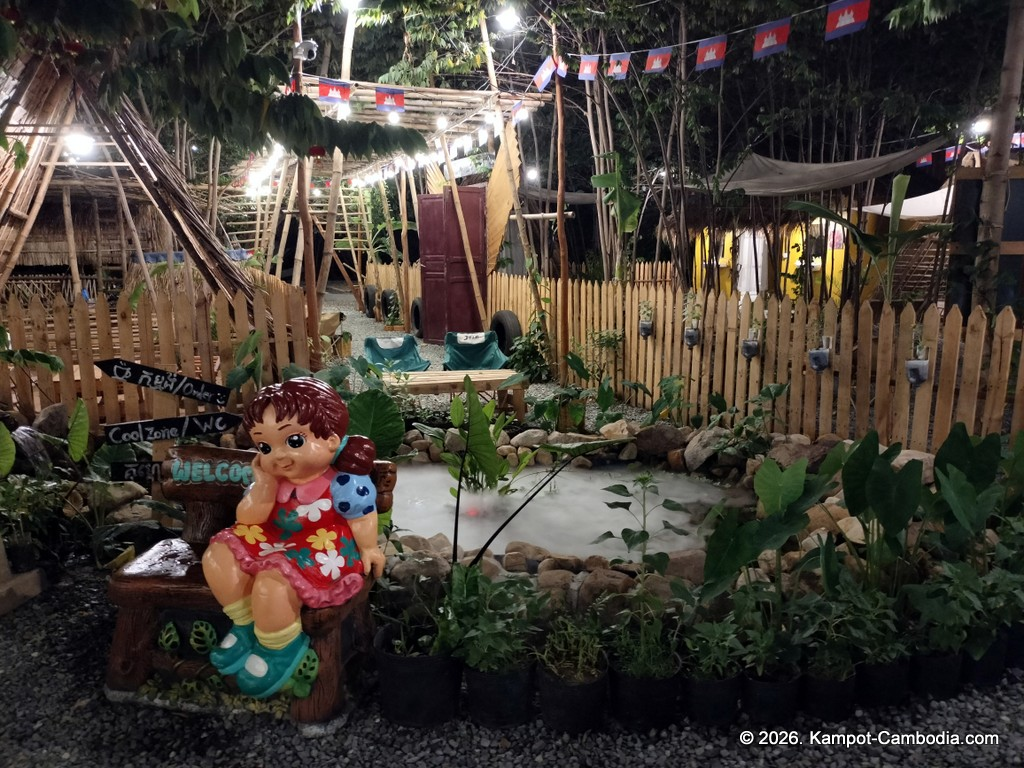 Kumpot Cafe and RC Racetrack in Kampot, Cambodia.