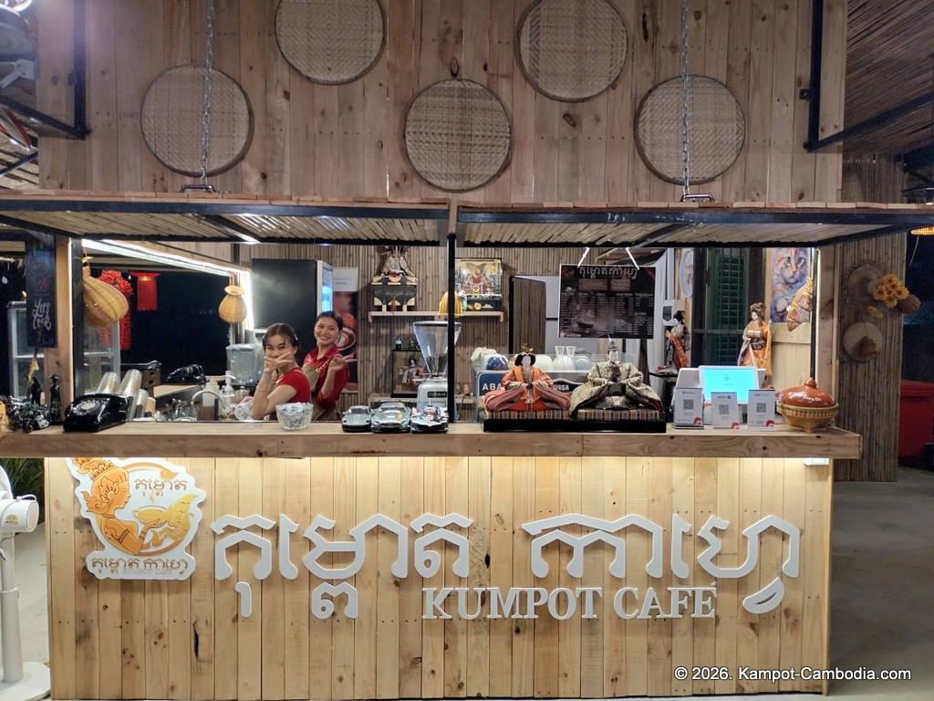 Kumpot Cafe and RC Racetrack in Kampot, Cambodia.