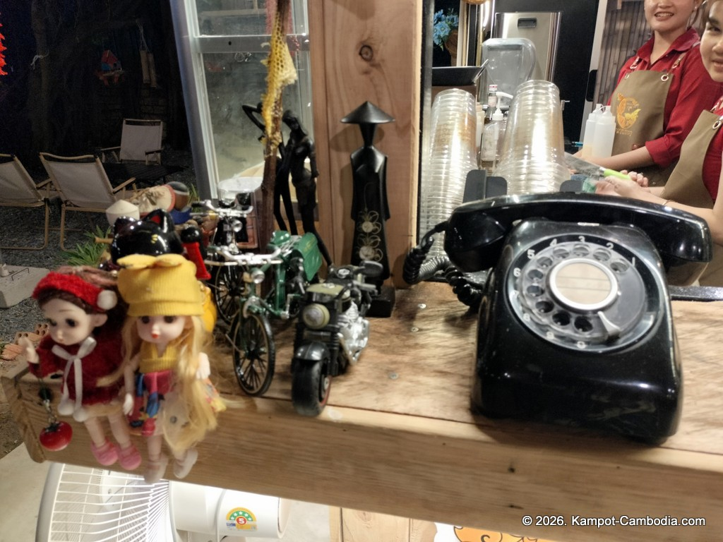 Kumpot Cafe and RC Racetrack in Kampot, Cambodia.