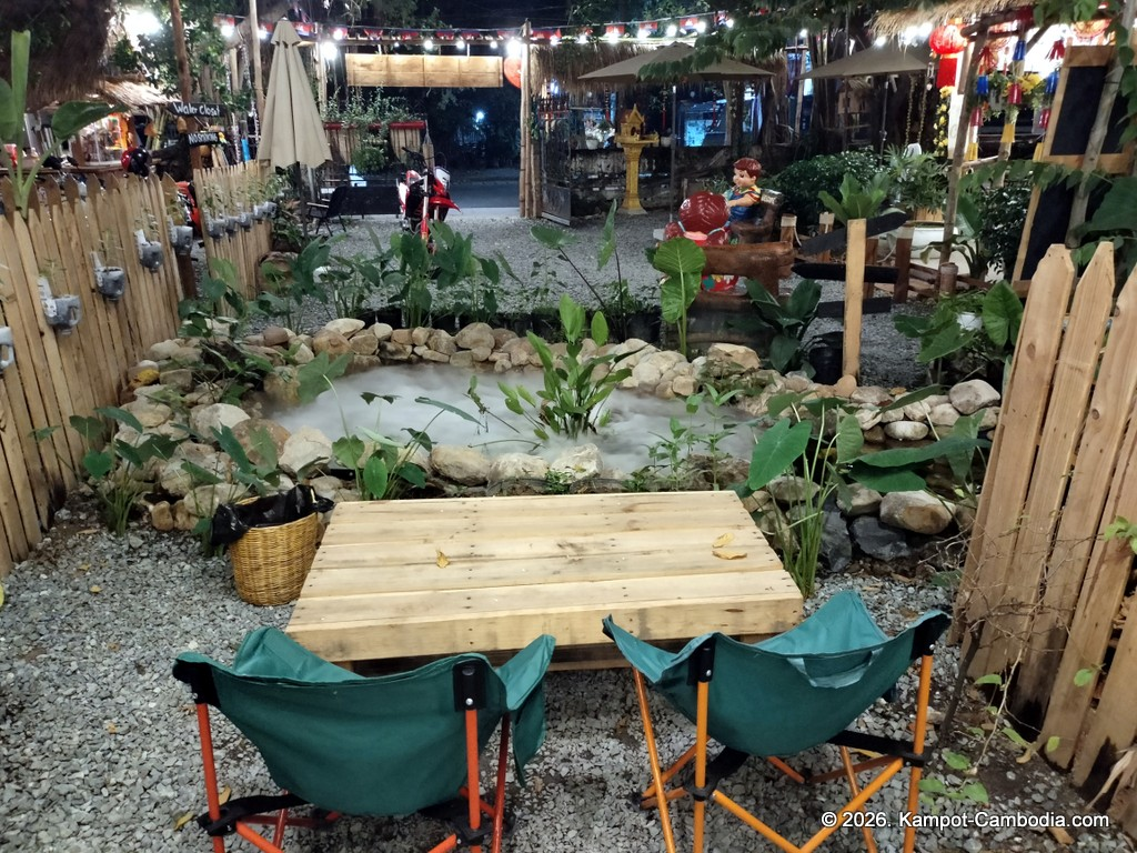 Kumpot Cafe and RC Racetrack in Kampot, Cambodia.