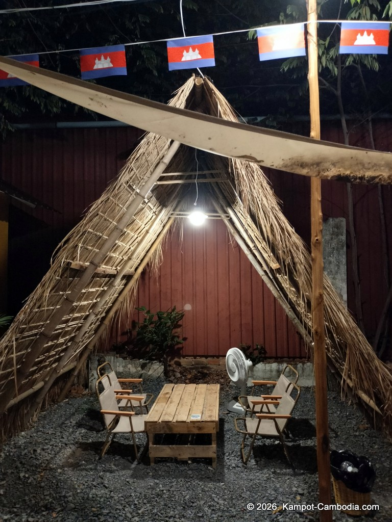 Kumpot Cafe and RC Racetrack in Kampot, Cambodia.