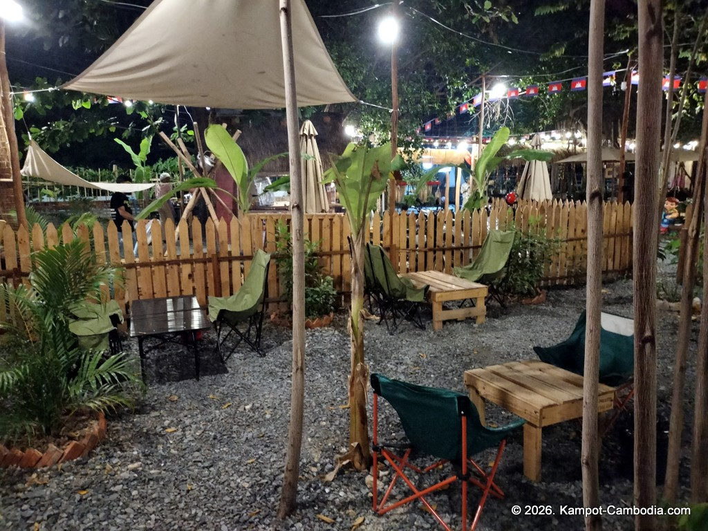 Kumpot Cafe and RC Racetrack in Kampot, Cambodia.