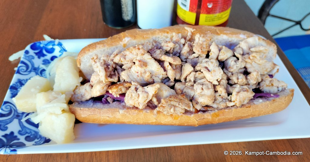 Cafe 729e in Kampot, Cambodia