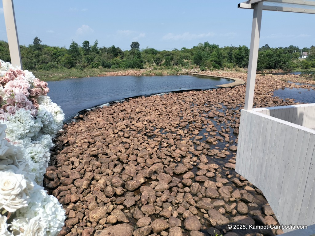 Ca Feve Coffee & Eatery in Kampot, Cambodia.