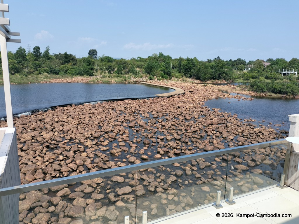 Ca Feve Coffee & Eatery in Kampot, Cambodia.