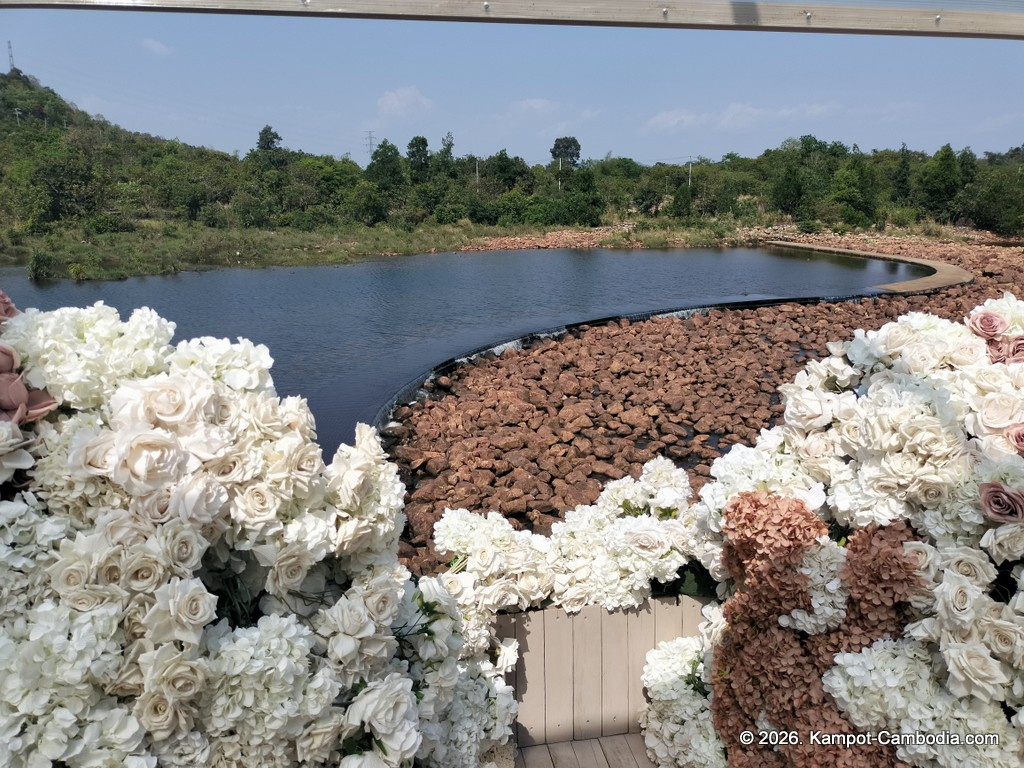 Ca Feve Coffee & Eatery in Kampot, Cambodia.