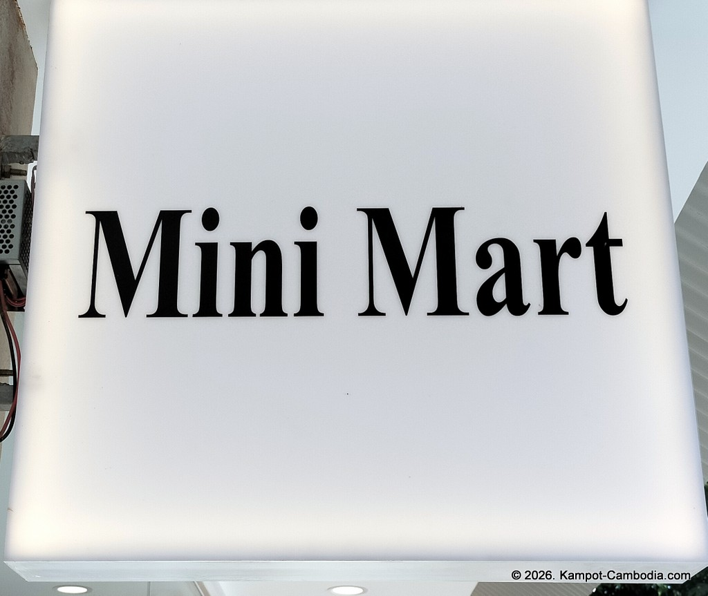 Ca Feve Coffee & Eatery in Kampot, Cambodia.