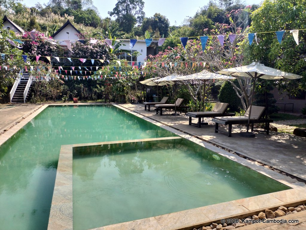 Borerium Teuk Chhou Resort in kampot cambodia