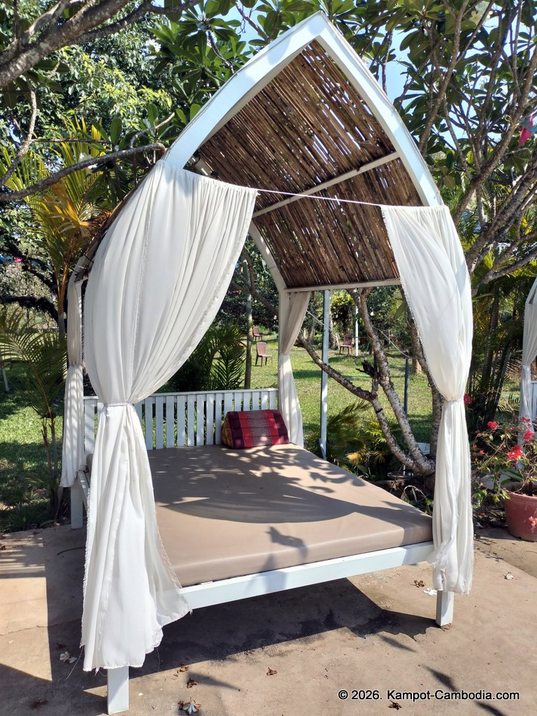 Borerium Teuk Chhou Resort in kampot cambodia