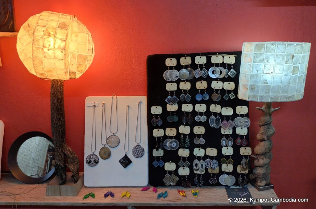 Craft Baitang & Friends crafts in Kampot, Cambodia.