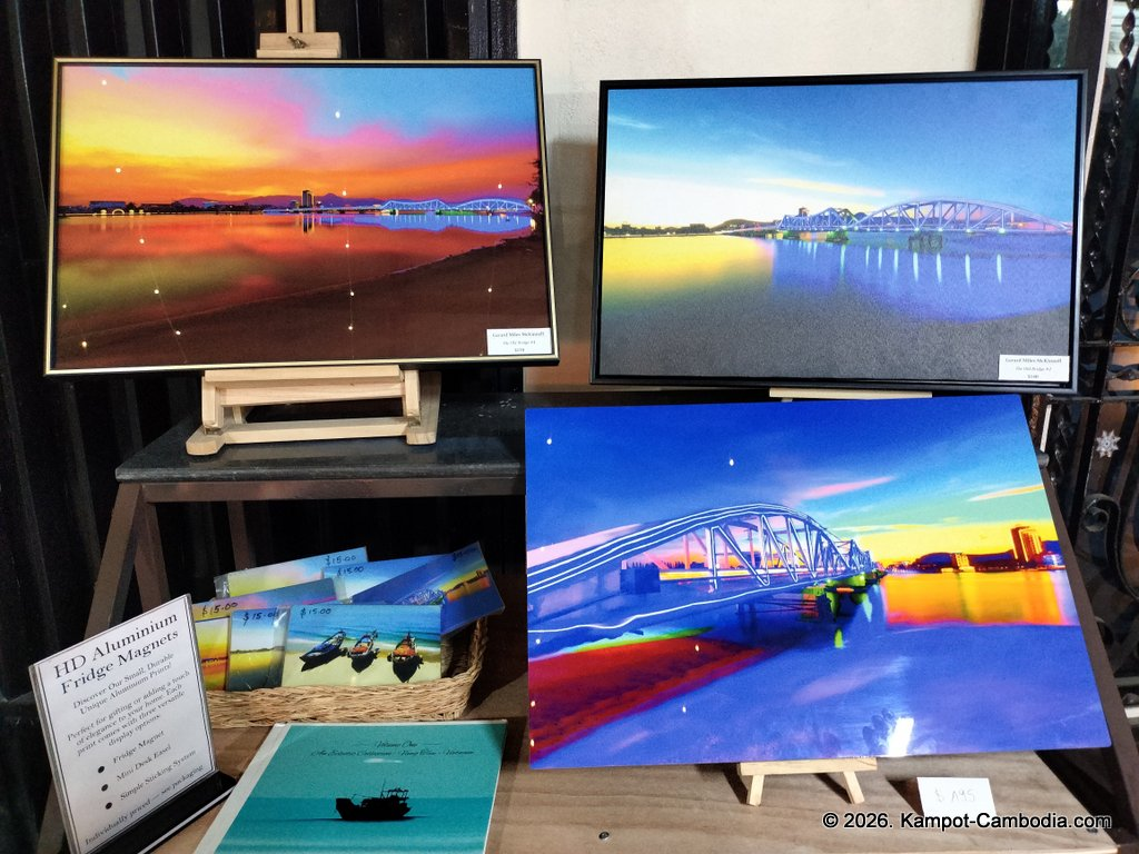 Craft Baitang & Friends crafts in Kampot, Cambodia.