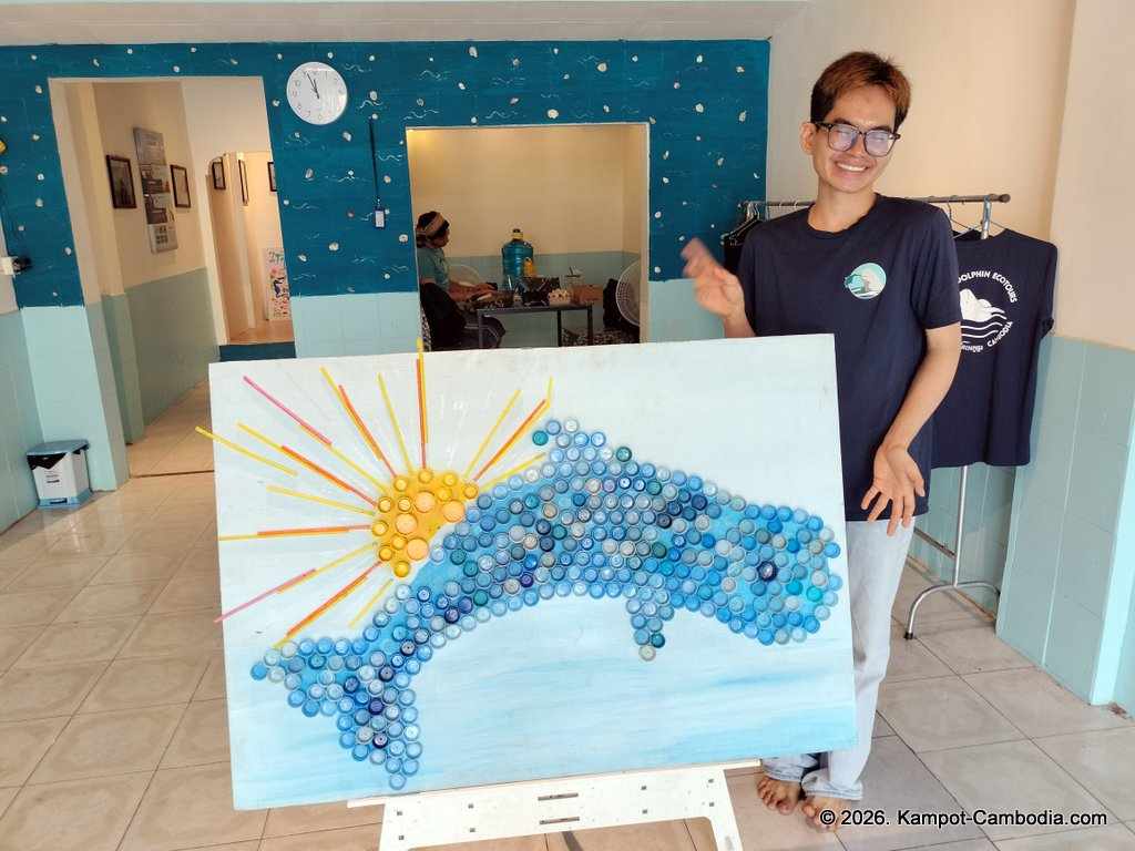 Kampot Dolphin Tours with Khmer Ocean LIfe in Cambodia.