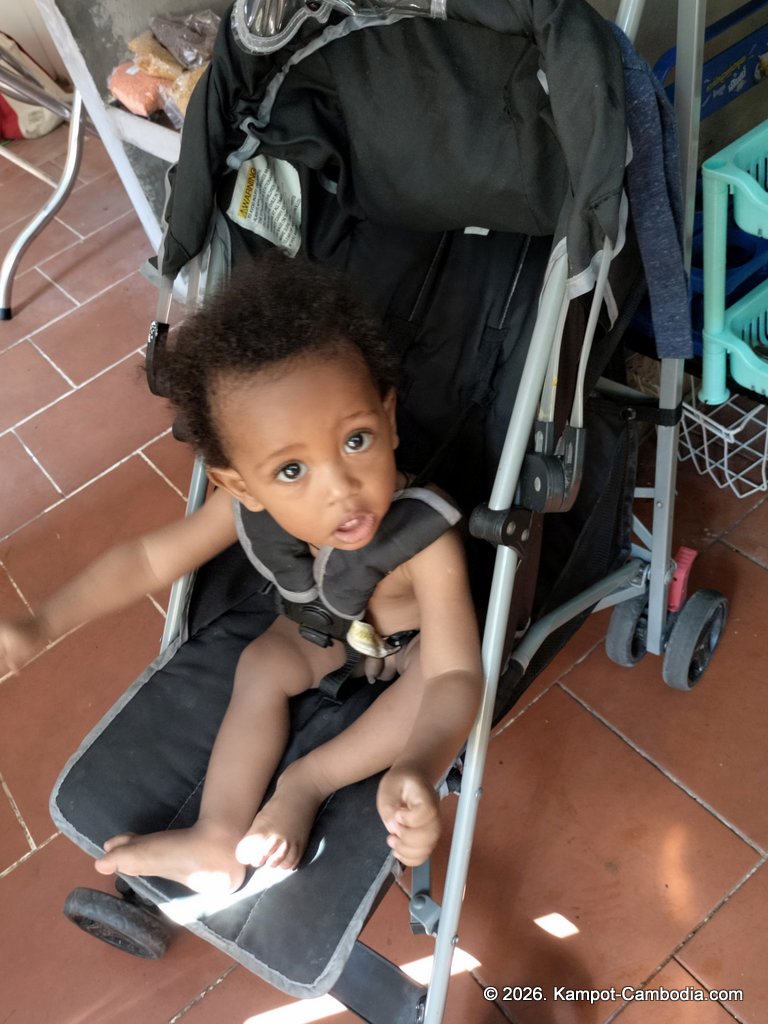 mahzel ethiopian restaurant in kampot, cambodia at studebaker guesthouse