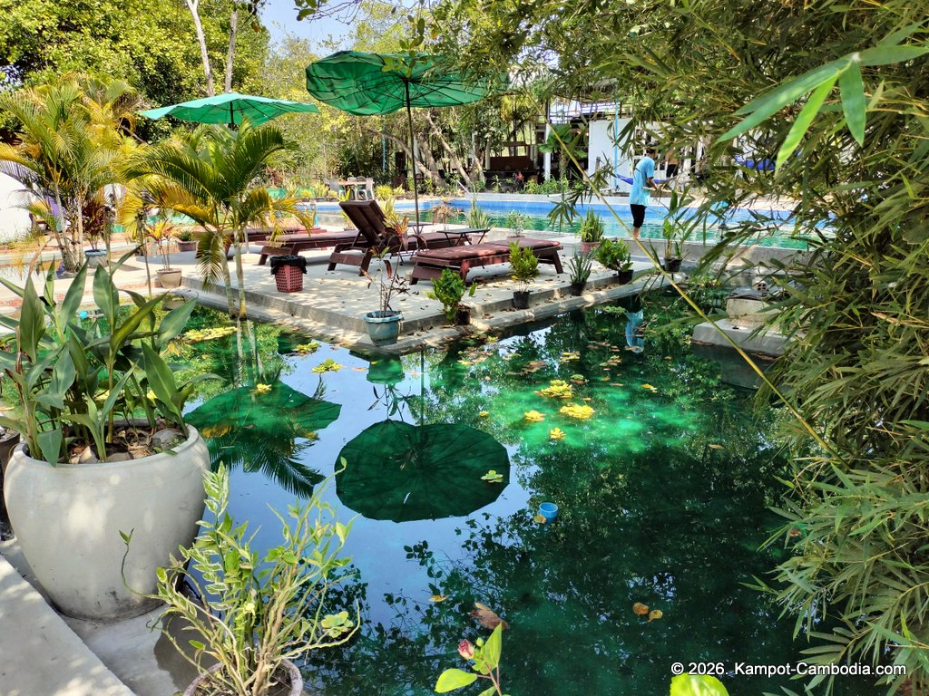 bohemiaz resort and spa in kampot cambodia.