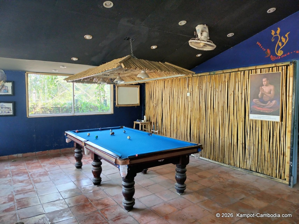 Salt & Pepper Bar and Restaurant in International Village. Kampot, Cambodia.