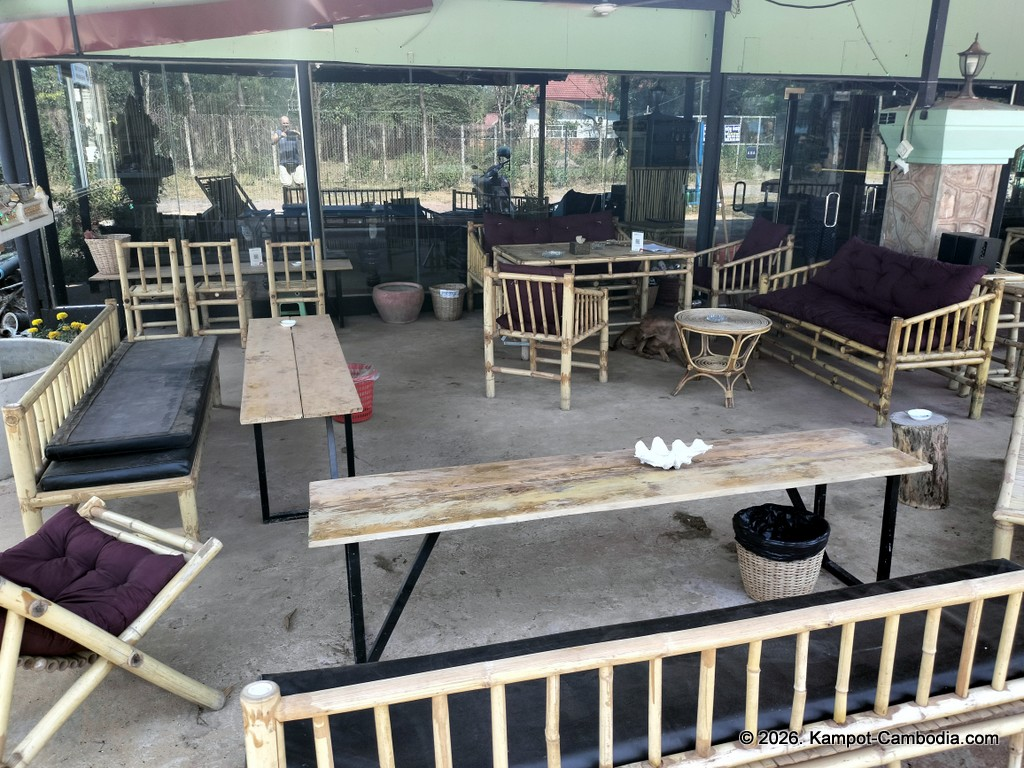 Salt & Pepper Bar and Restaurant in International Village. Kampot, Cambodia.