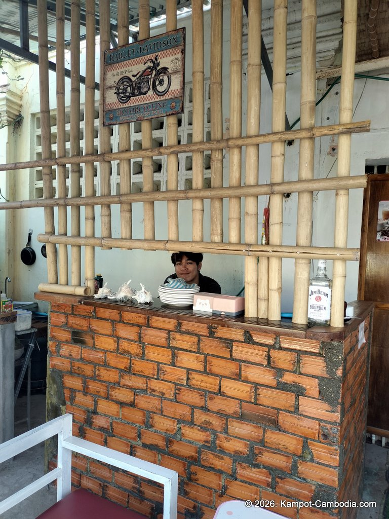 KP Pub Polish restaurant and bar in downtown Kampot, Cambodia.