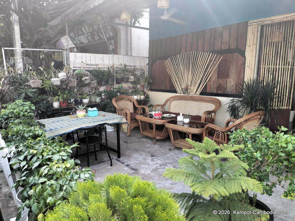 Rega Vietnamese, Khmer and French food Restaurant in Kampot, Cambodia