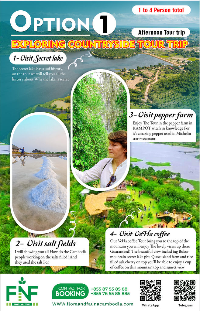 FNF Travel and Tours in Kampot, Cambodia.