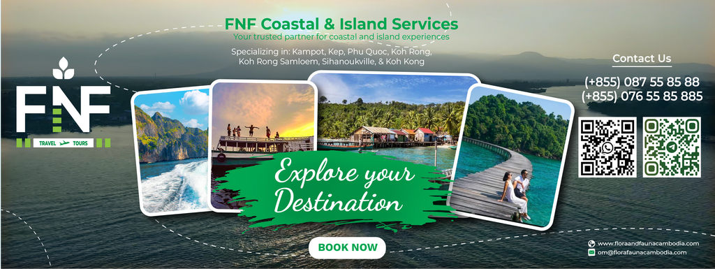 FNF Travel and Tours in Kampot, Cambodia.