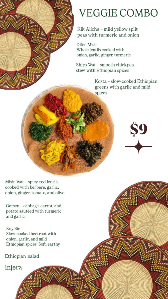 mahzel ethiopian restaurant in kampot, cambodia