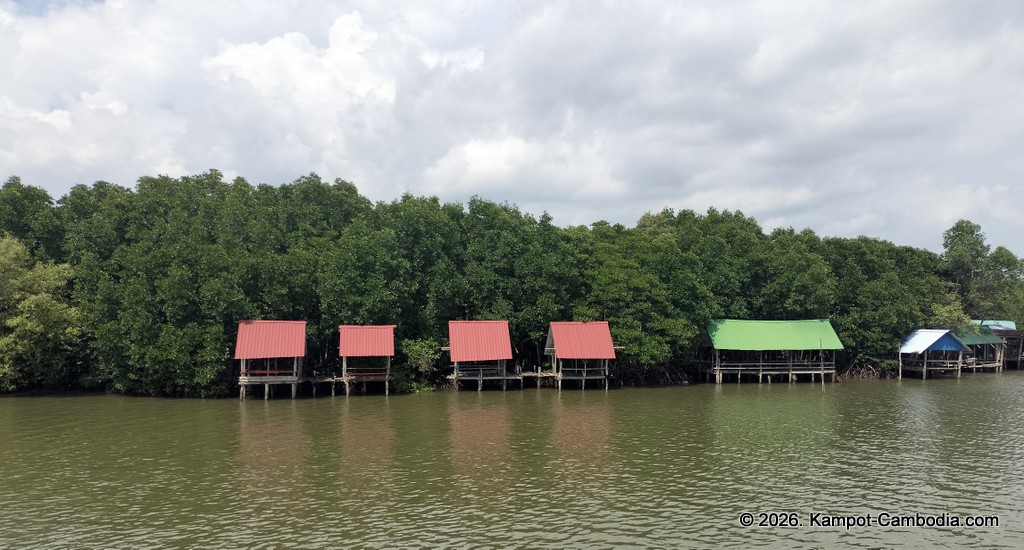 the bay boat. kampot, cambodia. daily cruises on the kampot river.