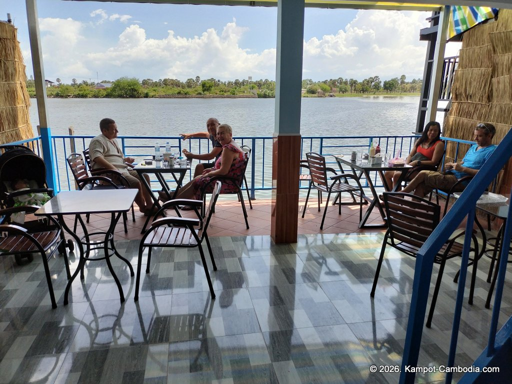 Los Amigos Mexican, Italian, Turkish Kampot Riverside Restaurant in Cambodia.