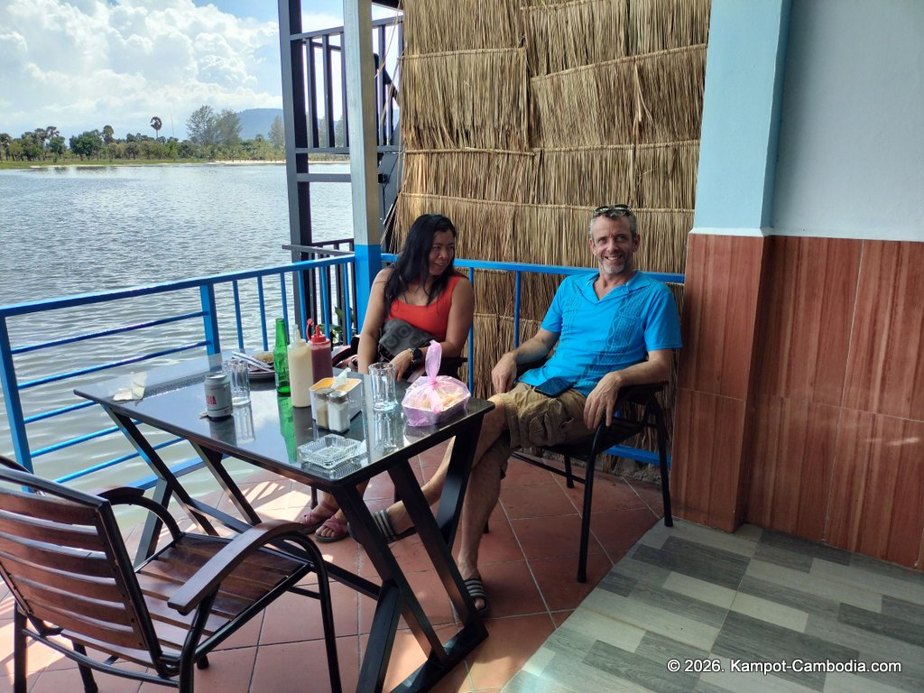 Los Amigos Mexican, Italian, Turkish Kampot Riverside Restaurant in Cambodia.