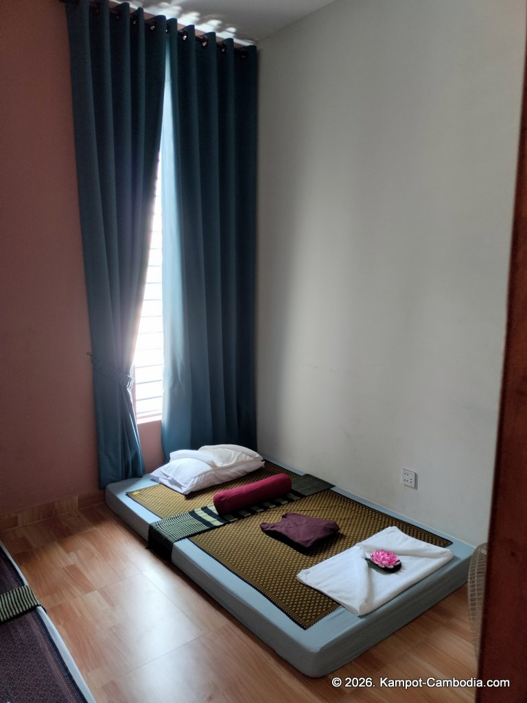 Morodok Angkor Spa & Salon in Kampot, Cambodia.