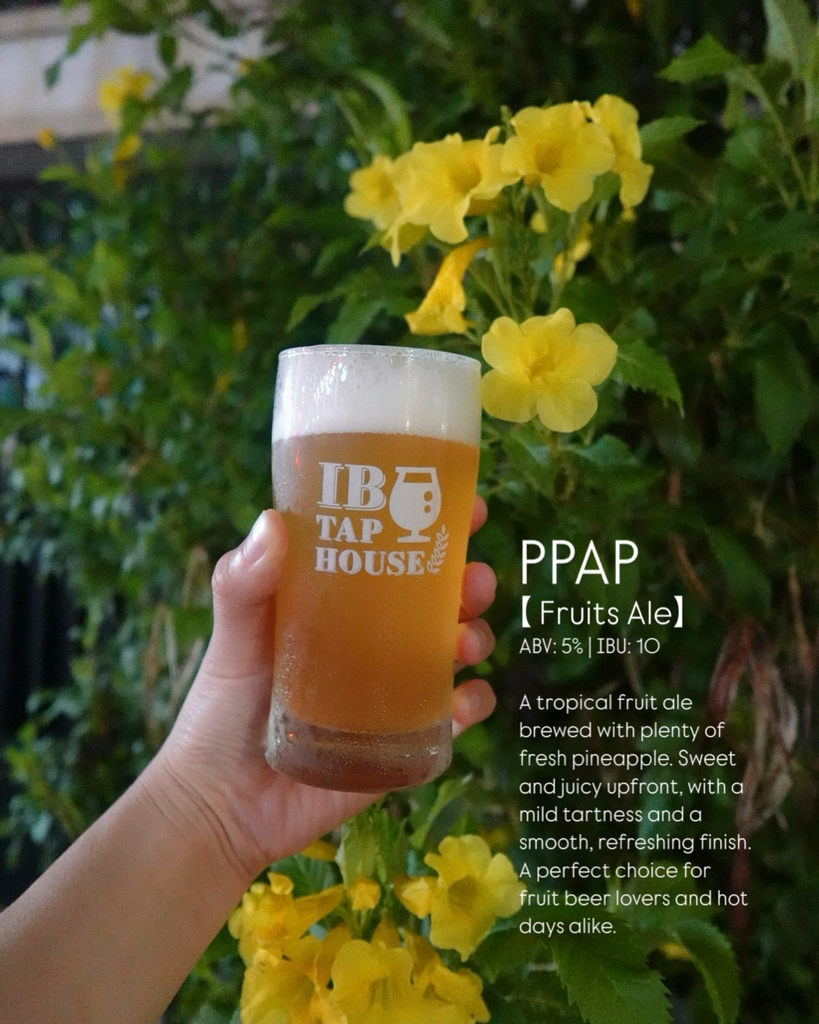 IB Tap House microbrewery in Kampot, Cambodia.