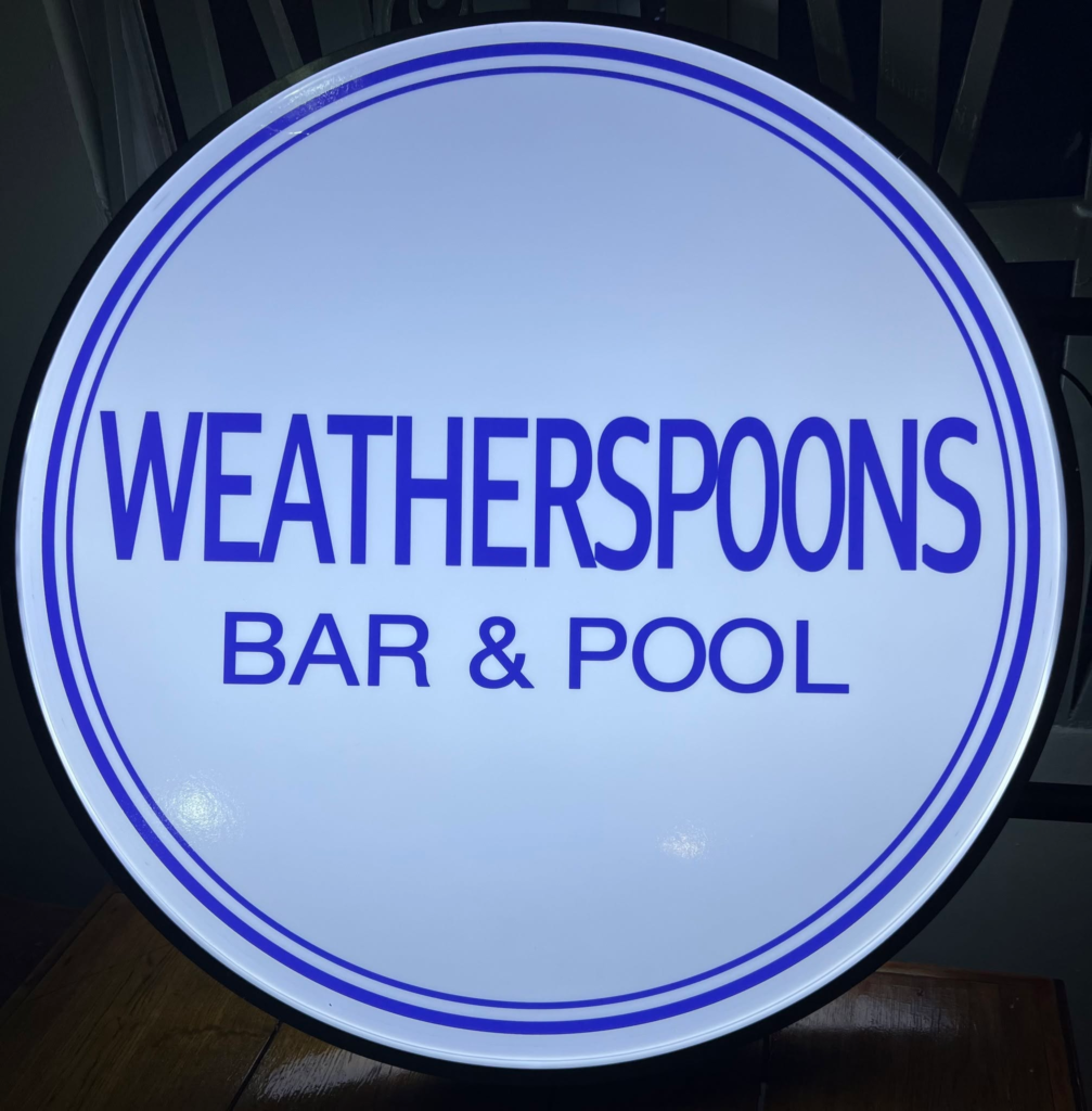 Weatherspoons Bar & Pool in Kampot, Cambodia.