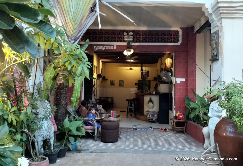 Dirty Old Sailors Bar and VR in Kampot, Cambodia.