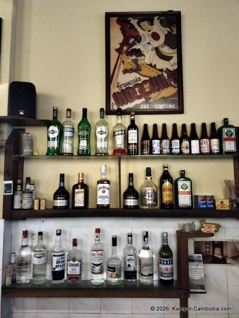 Dirty Old Sailors Bar and VR in Kampot, Cambodia.