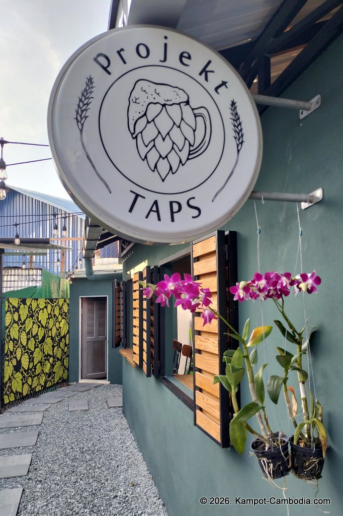 projekt taps microbrewery in kampot cambodia
