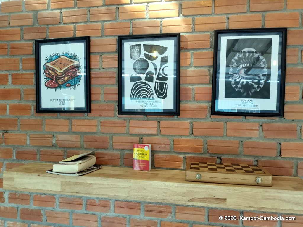 projekt taps microbrewery in kampot cambodia