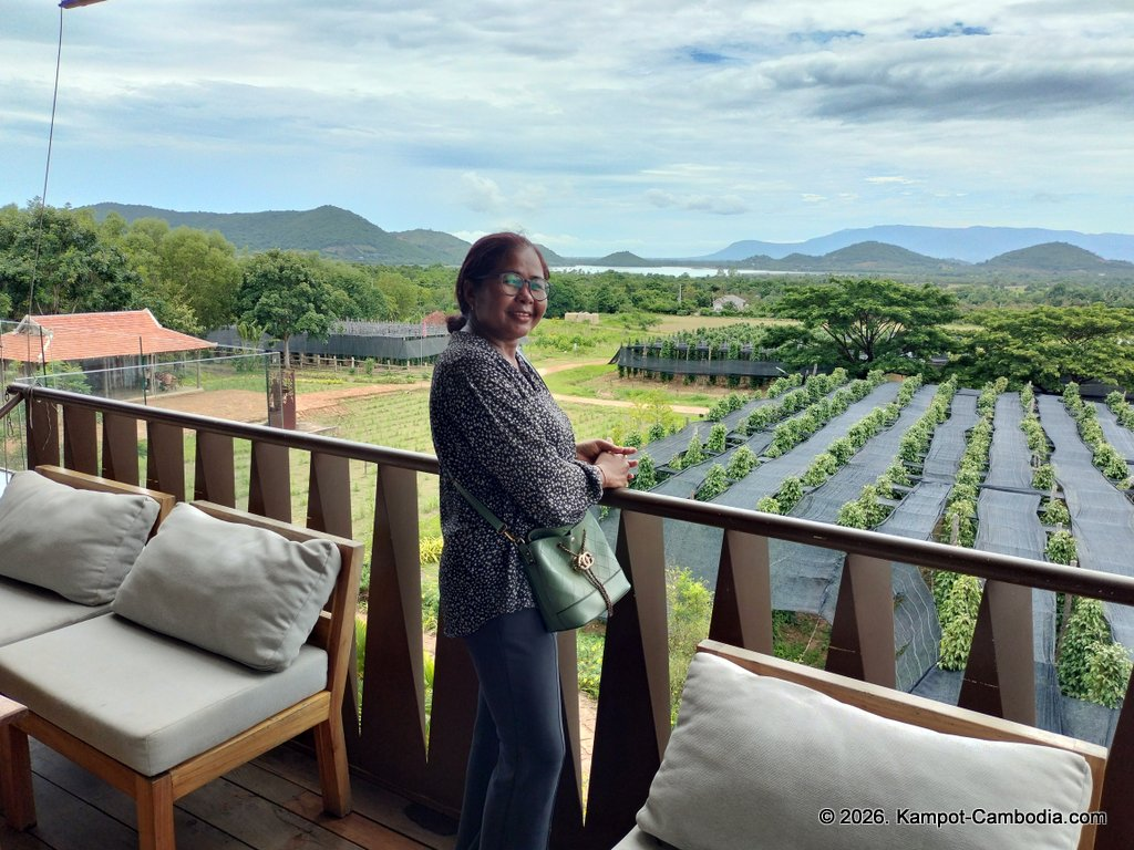 La Plantation Kampot Pepper farm in kampot cambodia. Pepper farm tours, cooking school, free tours.
