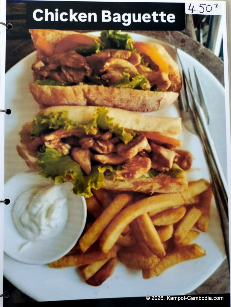 maxim cafe and sports bar in kampot, cambodia