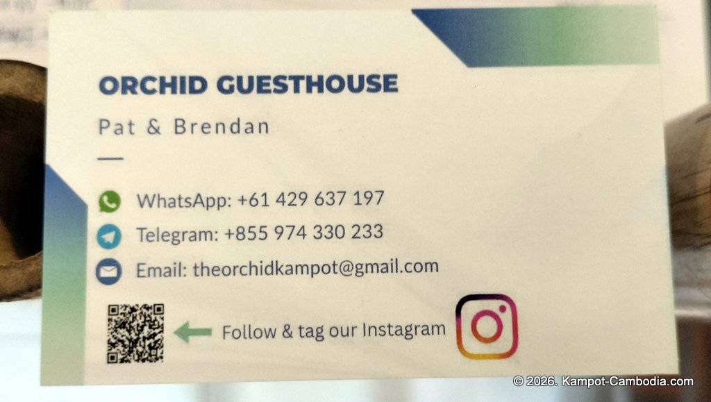 orchid 101 guesthouse in kampot cambodia