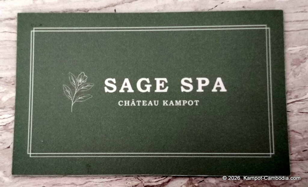 Chateau Kampot. Boutique Hotel in Downtown Kampot, Cambodia. Spa, Pool, Dining.