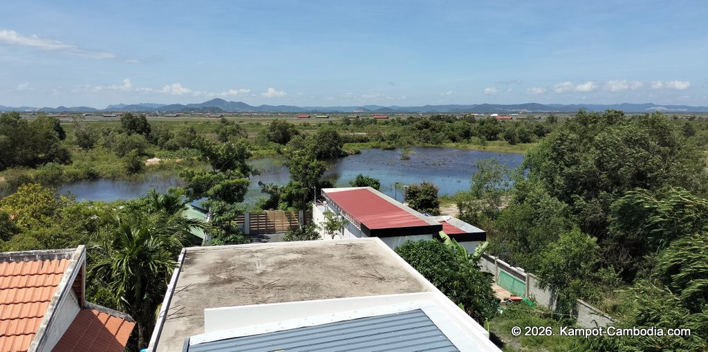 De Bay Villas in Kampot Cambodia.