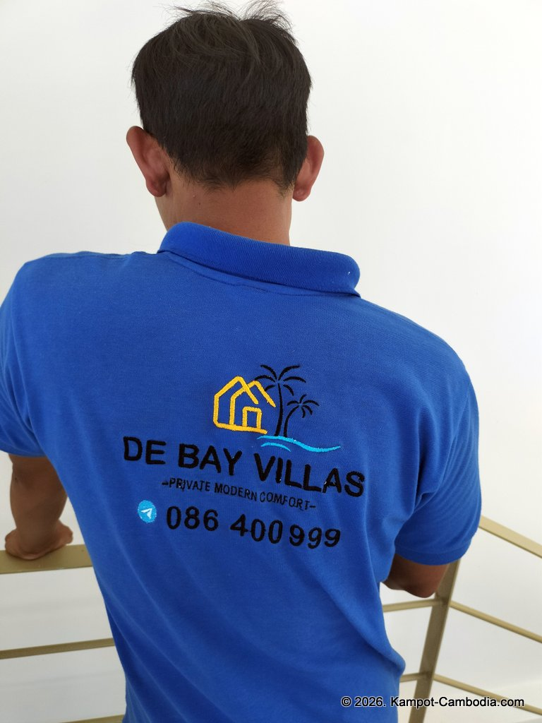 De Bay Villas in Kampot Cambodia.