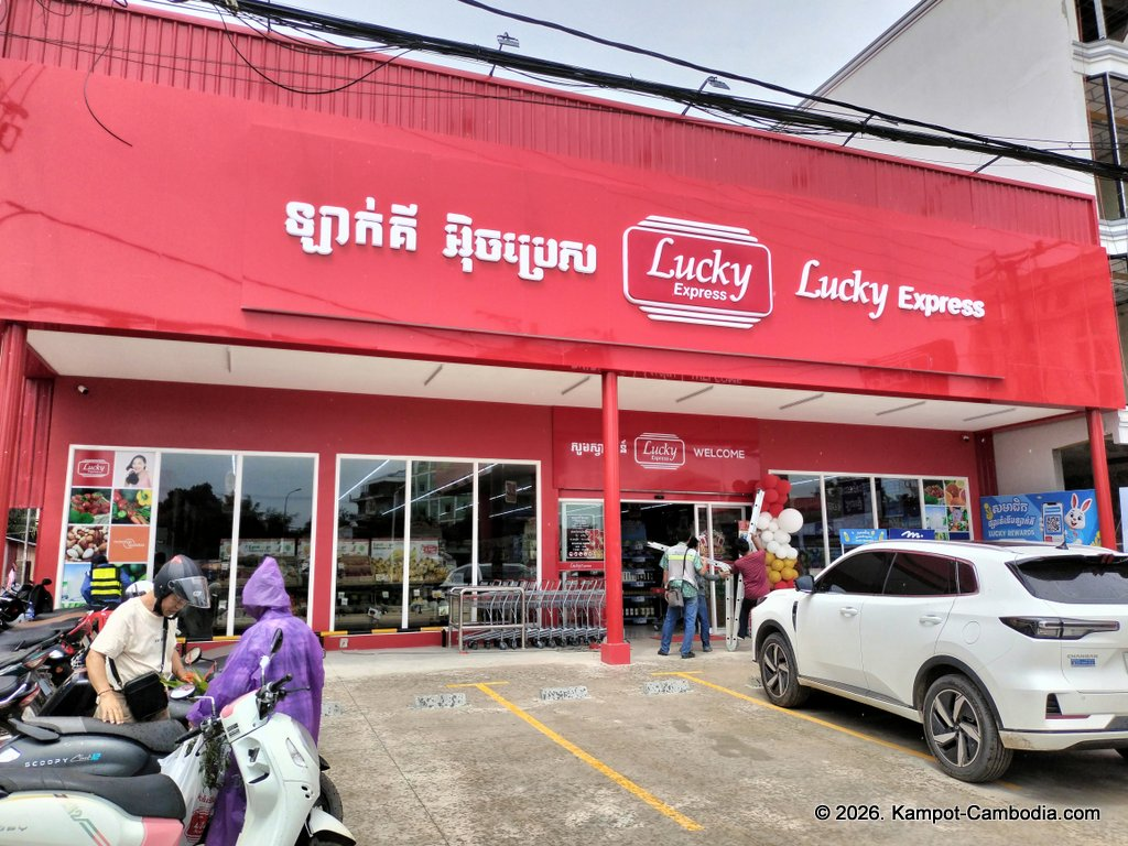 lucky express in kampot cambodia